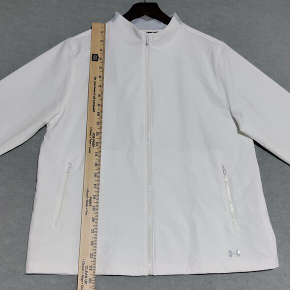 Under Armour Golf Storm Womens M Cold Gear Windstrike Rover Jacket Full Zip NEW - Picture 11 of 15